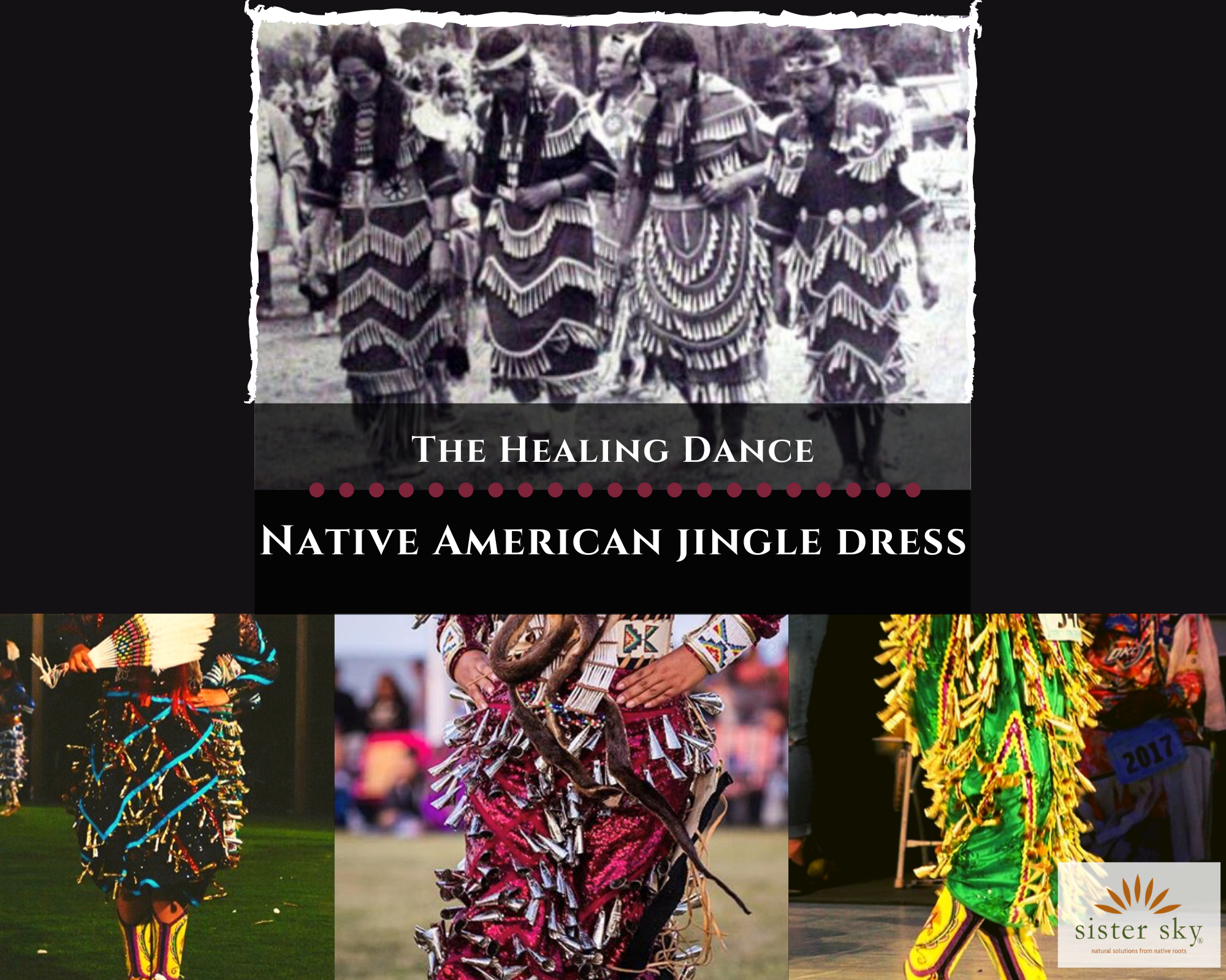 THE HEALING DANCE NATIVE AMERICAN JINGLE DRESS Sister Sky