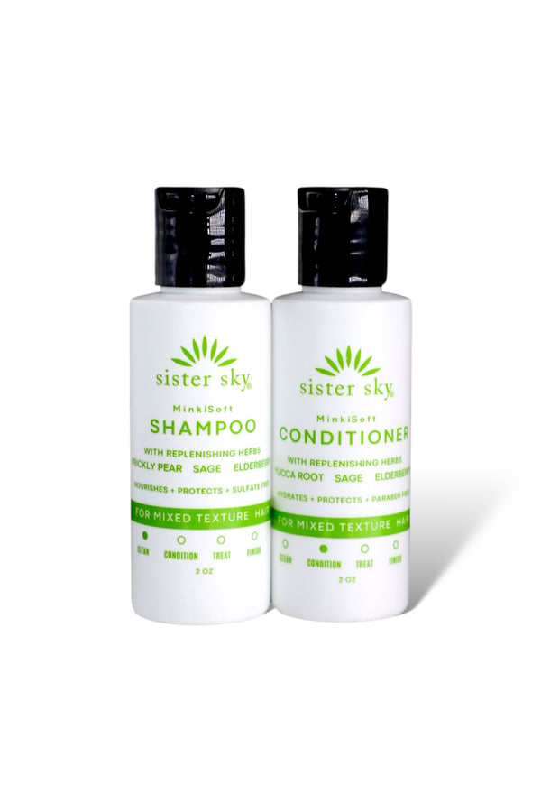 NEW Mini MinkiSoft Shampoo and Conditioner