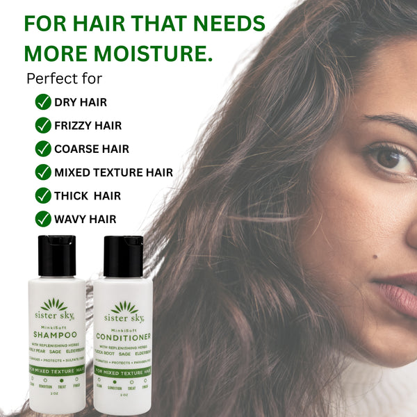 MinkiSoft Softening Hair Care Duo