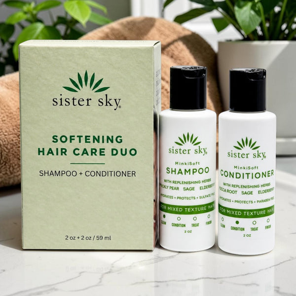 MinkiSoft Softening Hair Care Duo