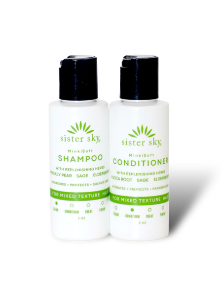 NEW Mini MinkiSoft Shampoo and Conditioner – Sister Sky